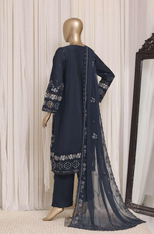 Sadabahar Luxury Embroidered Cotton Stitched 3 Piece Suit D-1