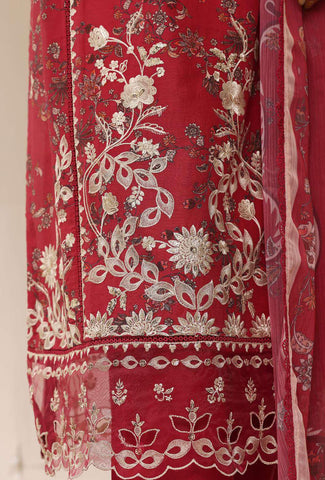 Sadabahar Signature Embroidered Stitched 3 Piece Suit D-3