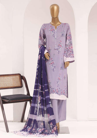 Sadabahar Printed Lawn Vol-10 | Digital Printed Lawn 3 Piece Stitched Suit D-5