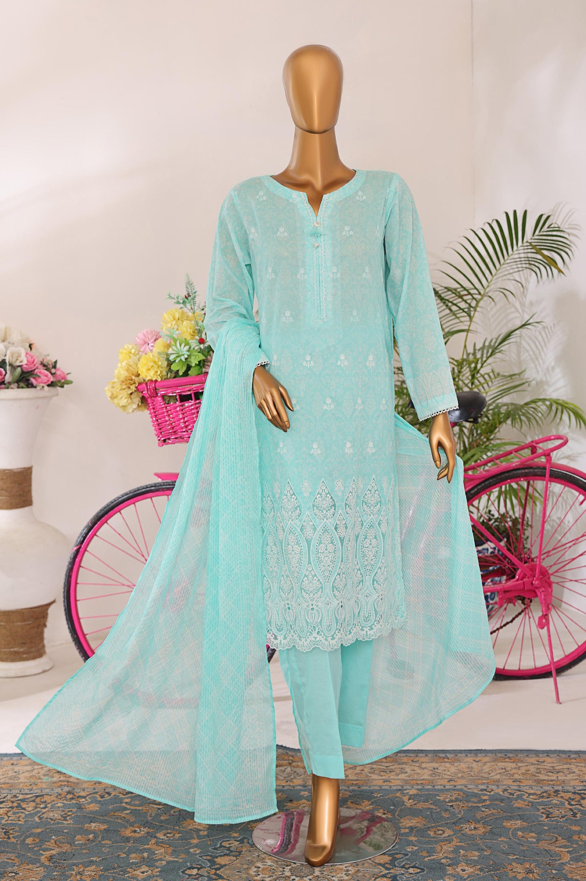 Nakshkari Embroidered Collection By Hz D-04