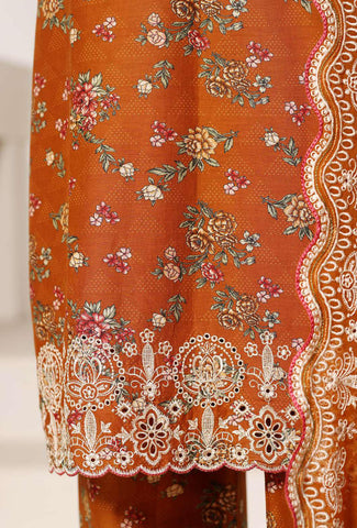 Sadabahar Regal Embroidered Lawn Stitched 3 Piece Suit D-3