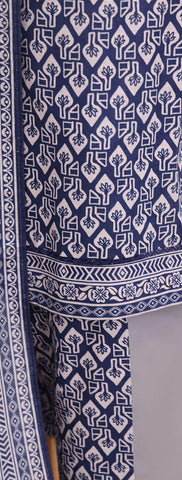 Co-Ords 3Pc Printed Khaddar Un-Stitched Coll By Hz-1