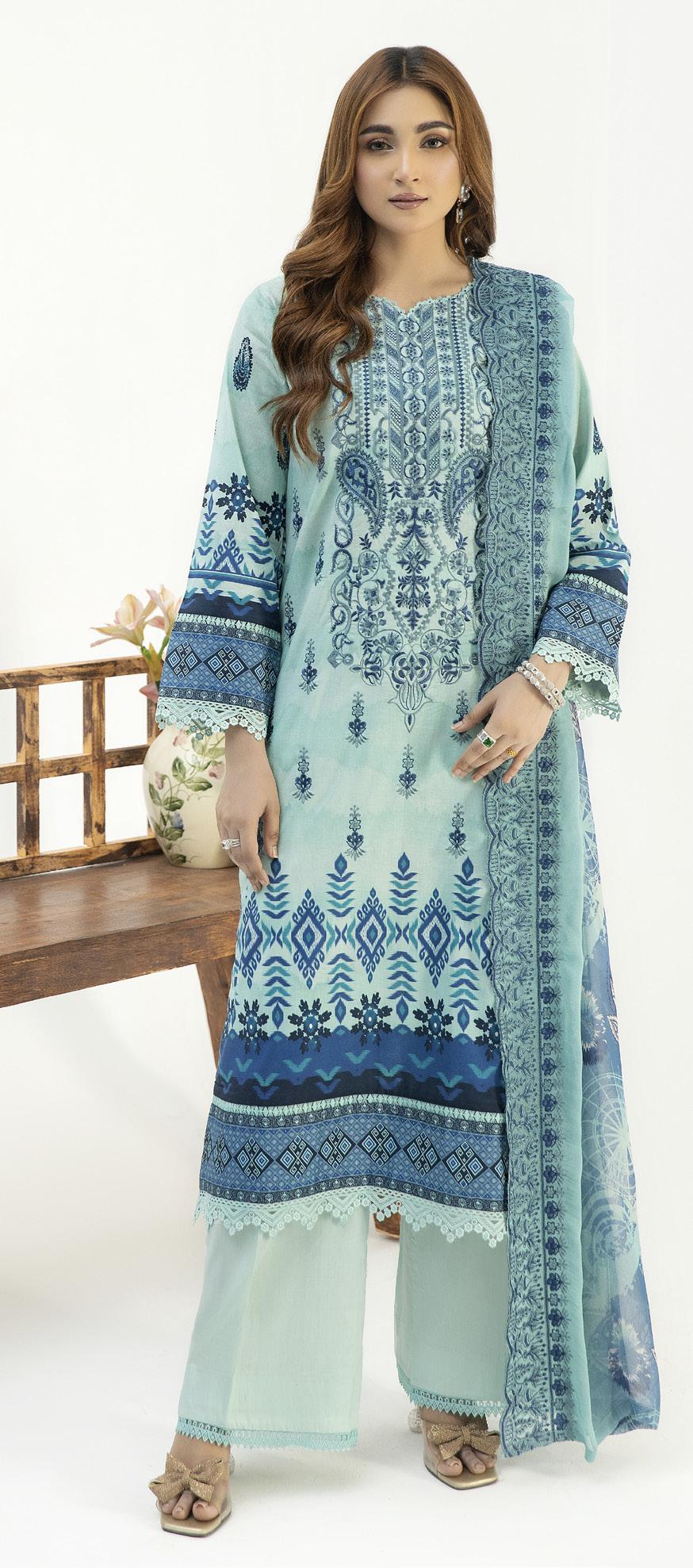 Iyana Un Stitched 3 pcs Embroidered Lawn Digital Print JH 920