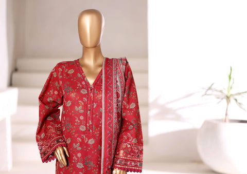 Malika Vol-2 Khaddar Embroidered 3 Piece Ready To Wear SB-5