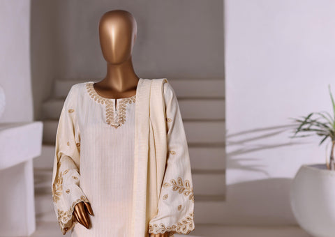 Sadabahar Vybe Emb Dhanak Stitched 3 Piece Suit D-5