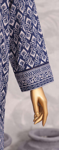 Co-Ords 3Pc Printed Khaddar Un-Stitched Coll By Hz-1