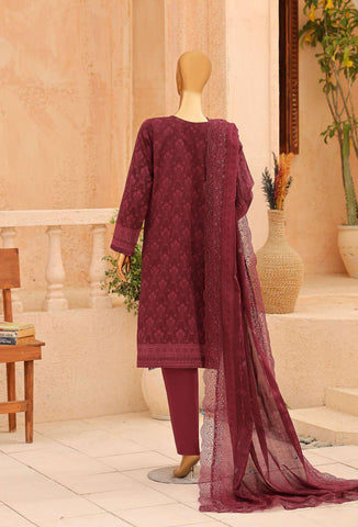 Premium Venice by HZ Textiles | Festive Embroidered 3 Piece Unstitched Lawn Suit D-2