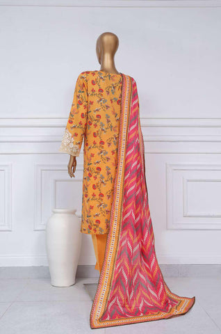 Luxury Cutwork Lawn 3 pcs Ready To Wear Coll-25 Vol-1  D-03