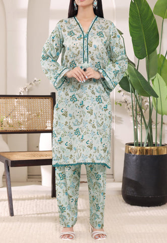 AIZAL | Digital Printed 2 Piece Stitched Lawn Suit D-5