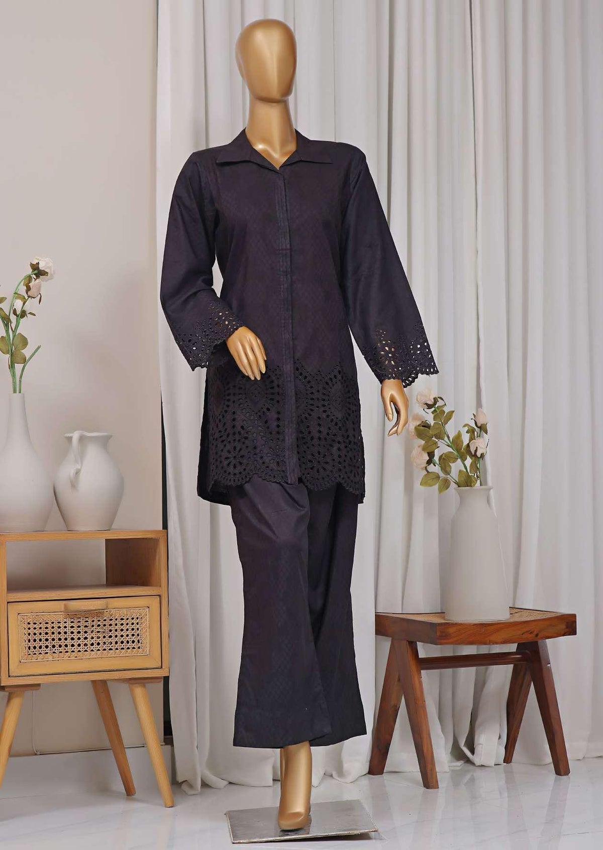 SADABAHAR ESTELLE Emb CO ORDS 2 PCS D-03