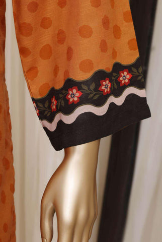 Sadabahar Printed Khaddar Stitched 3 Piece Suit D-5