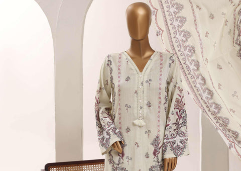 Sadabahar Printed Lawn Vol-12 | Printed Lawn 3 Piece Stitched Suit D-4