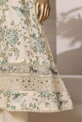 Sadabahar Peplum Embroidered Lawn Stitched 3 Piece Suit D-4