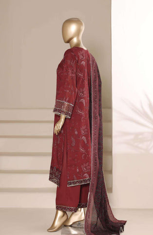 Regal by Sadabahar | Embroidered Festive 3 Piece Stitched Lawn Suit D-3