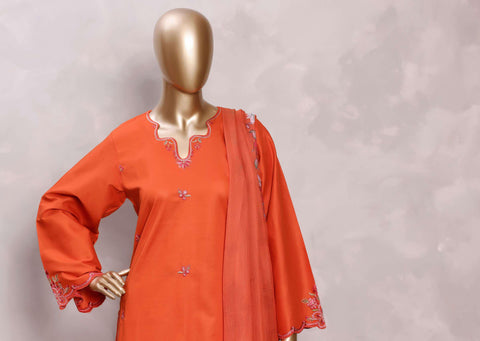 Sadabahar Eclair Embroidered Lawn Stitched 3 Piece Suit D-3