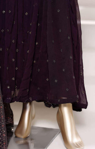 Sadabahar AFSANEE | Heavy Embroidered Chiffon 3 Piece Stitched Suit D-3