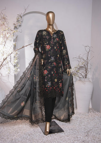 HZ Muse Luxury Raw Silk Embroidered Collection-06