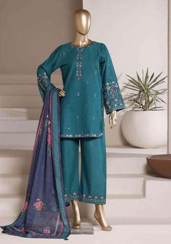 Eclair by Sadabahar | Embroidered Lawn 3 Piece Stitched Suit D-4
