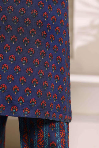 Sadabahar Luxury Lawn | Printed 3 Piece Stitched Suit D-3