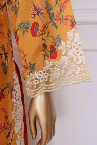 Luxury Cutwork Lawn 3 pcs Ready To Wear Coll-25 Vol-1  D-03