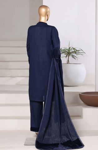 Sadabahar Premium Emb Cross Texture RTW 3 Piece Suit D-5