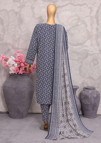 Co-Ords 3Pc Printed Khaddar Un-Stitched Coll By Hz-1