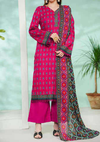 VS DAMAN Exclusive Printed Lawn Unstitched 3 Piece Suit D-6