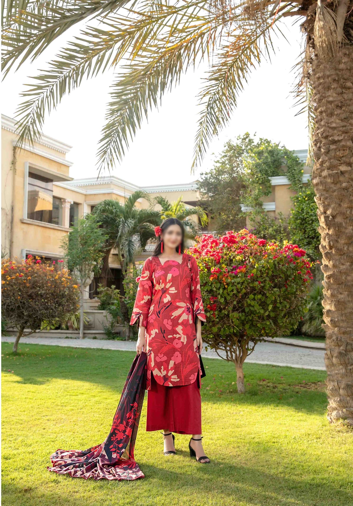 Naimal Lawn Slub Digital Print Vol-2 By Tawakkal D-02