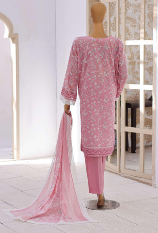 Nakshkari by HZ Textiles | Embroidered Lawn 3 Piece Unstitched Suit D-2
