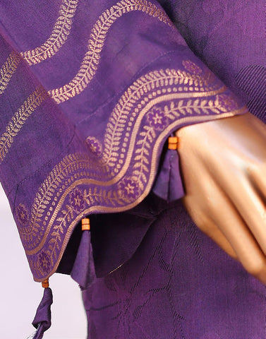Valencia by HZ Textiles | Jacquard Embroidered 3 Piece Unstitched Suit D-3