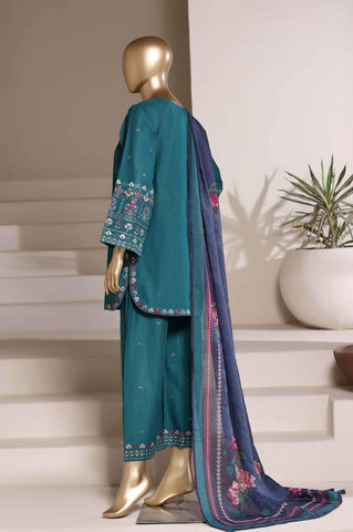 Eclair by Sadabahar | Embroidered Lawn 3 Piece Stitched Suit D-4