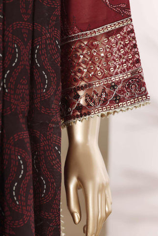 Regal by Sadabahar | Embroidered Festive 3 Piece Stitched Lawn Suit D-3