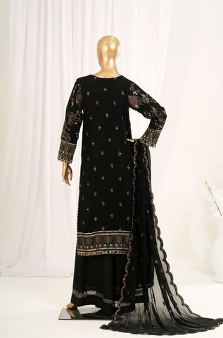 Afsanay by Sadabahar Embroidered Chiffon Stitched 3 Piece Suit D-2