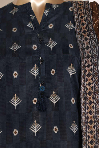 SADABAHAR Luxury Printed Lawn | 3 Piece Stitched Suit D-3