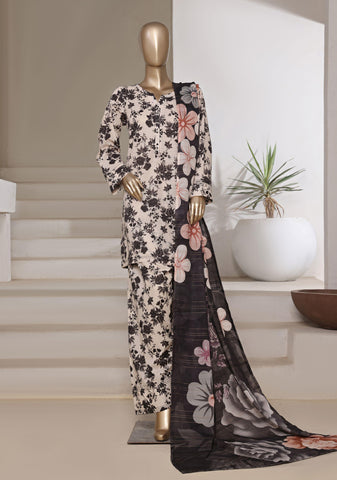 Printed Cotton With Farshi Shalwar Vol-02 By Sadabahar D-04