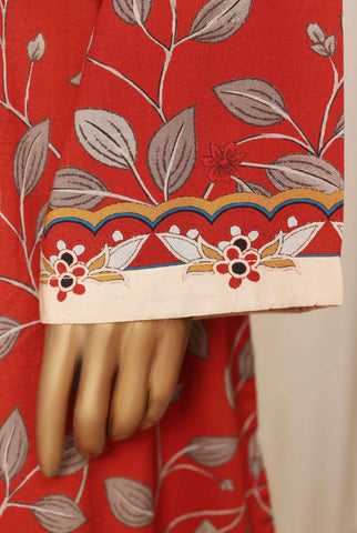 Sadabahar Printed Linen Stitched 3 Piece Suit D-3