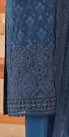 Premium Venice by HZ Textiles | Festive Embroidered 3 Piece Unstitched Lawn Suit D-3