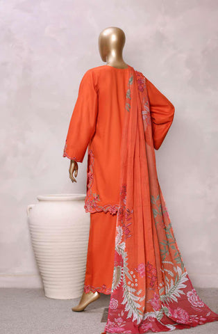 Sadabahar Eclair Embroidered Lawn Stitched 3 Piece Suit D-3