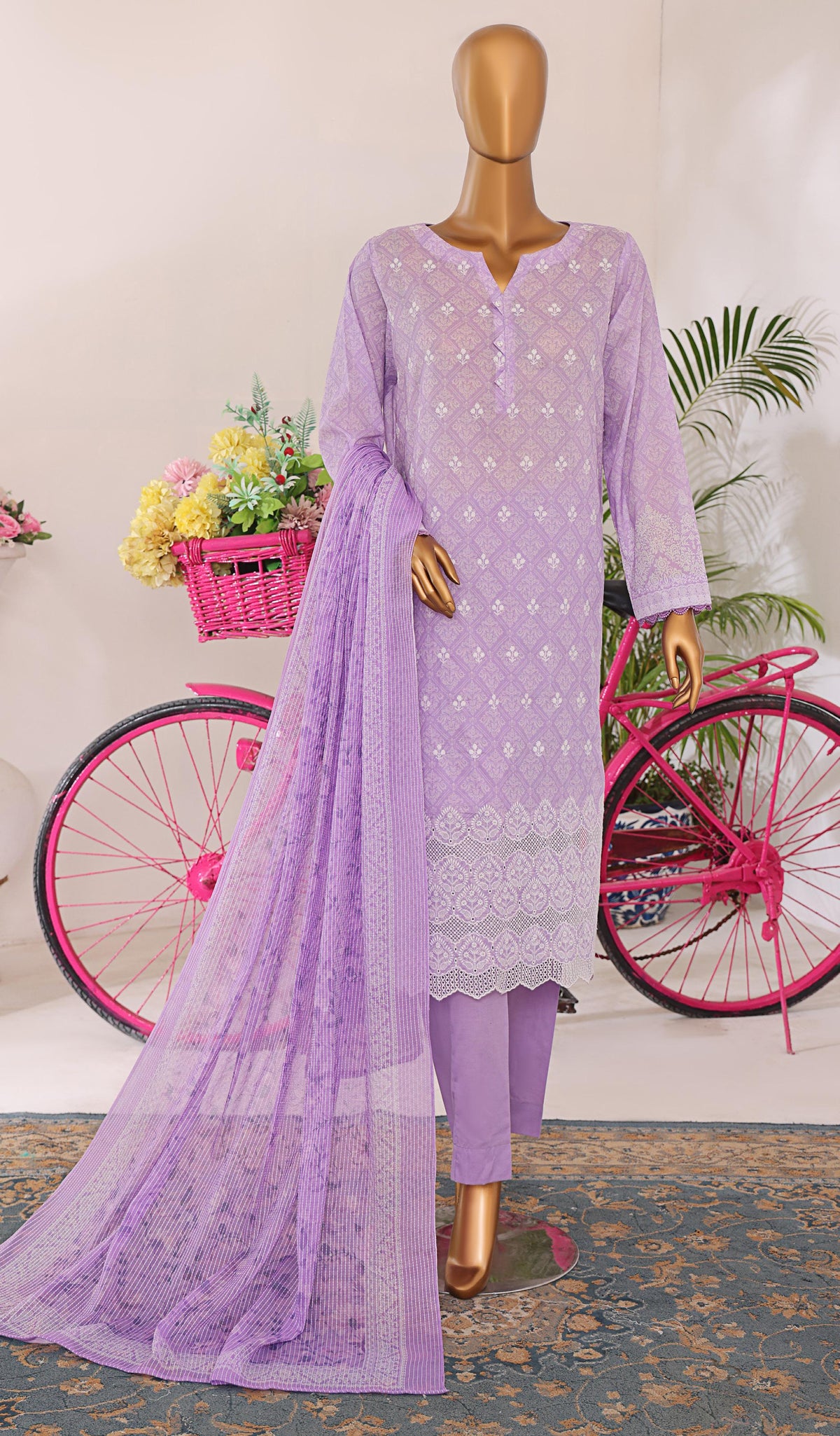 Nakshkari Embroidered Collection By Hz D-03