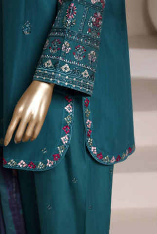 Eclair by Sadabahar | Embroidered Lawn 3 Piece Stitched Suit D-4