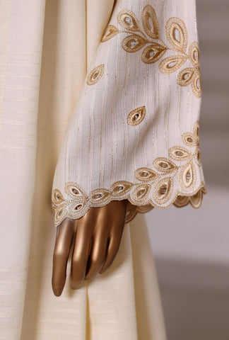 Sadabahar Vybe Emb Dhanak Stitched 3 Piece Suit D-5