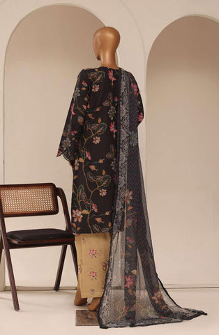 Raya by Sadabahar Embroidered Stitched 3 Piece Suit D-1