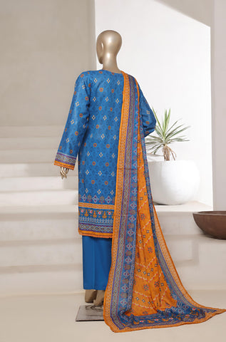 Printed Cambric Lawn Vol-01 By Sadabahar D-7