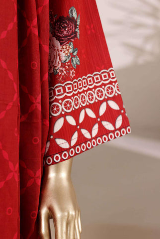 Sadabahar Vol-08 | Printed Lawn 3 Piece Stitched Suit D-4