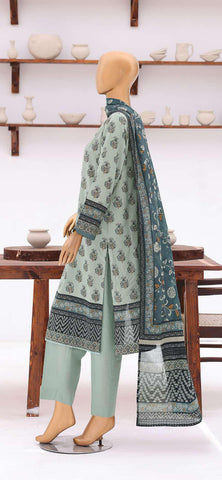 Platinum Jaipuri Prints by HZ Textiles | Digital Printed Lawn 3 Piece Unstitched Suit D-2