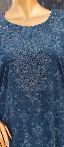 Premium Venice by HZ Textiles | Festive Embroidered 3 Piece Unstitched Lawn Suit D-3
