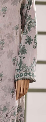 HZ Textiles – Mehak Slub Lawn Embroidered Collection Vol-02 D-2