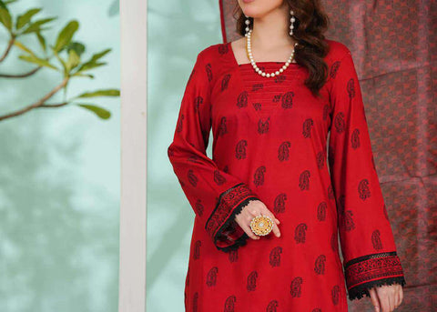 VS DAMAN Exclusive Printed Lawn Unstitched 3 Piece Suit D-7