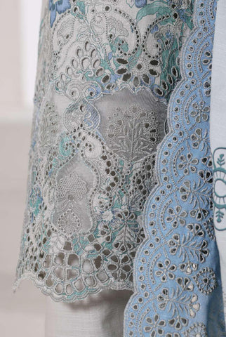 Laser Fusion Chikankari Khaddar 3Pc RTW Coll By Sadabahar D-4