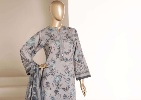 SADABAHAR Luxury Printed Lawn | 3 Piece Stitched Suit D-4